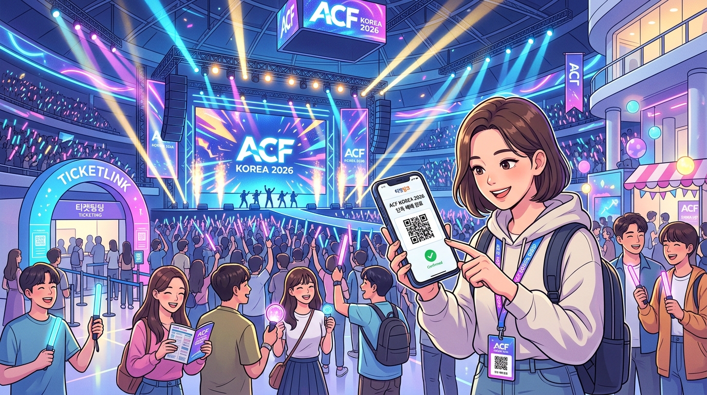 티켓링크 ACF KOREA 2026 단독 예매 총정리 라인업 예매 팁